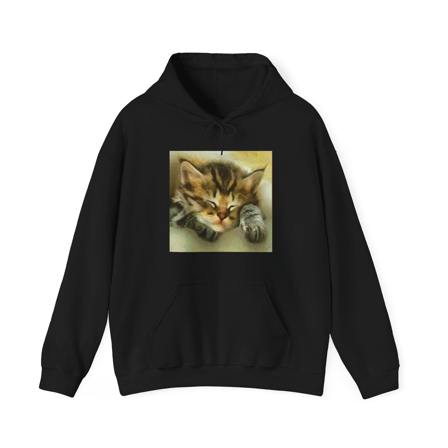 Sleepy Brucie the Cat - Classic 50/50 Hoodie