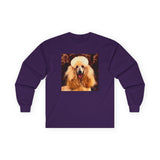 Poodle Unisex Cotton Long Sleeve Tee