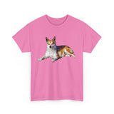 Norwegian Lundehund Unisex Heavy Cotton Tee