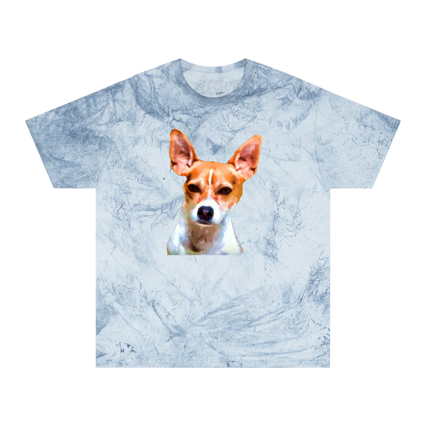 Rat Terrier Unisex Cotton Color Blast T-Shirt