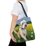 Dandie Dinmont Terrier - Polyester Tote Bag (AOP)