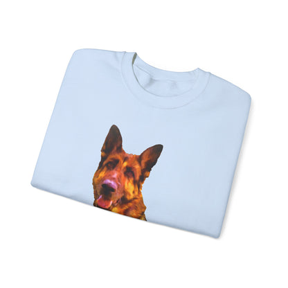 German Shepherd 'Bayli' Unisex 50/50 Crewneck Sweatshirt