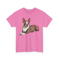 Boston Terrier 'Seely' Unisex Heavy Cotton Tee