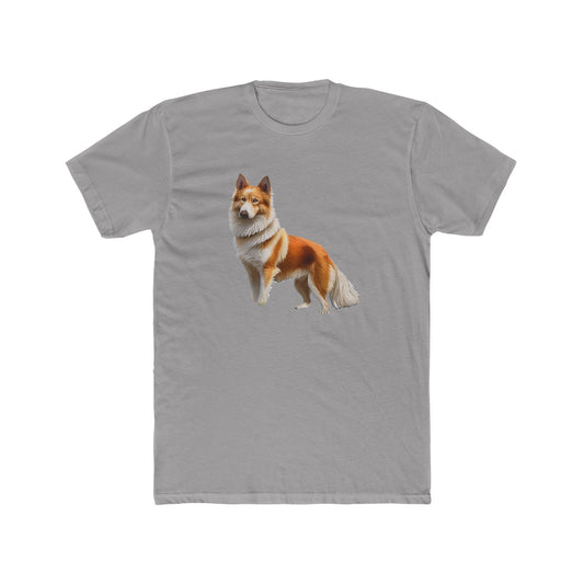 Norrbottenspets Men's Fitted Cotton Crew Tee