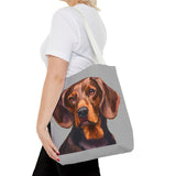 Hannoverscher Schweisshund  Tote Bag (AOP)