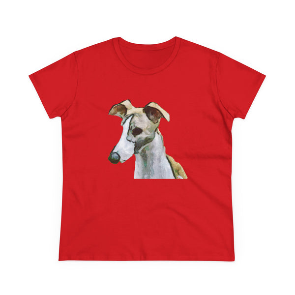 Whippet 'Simba #1' Women's Midweight Cotton Tee