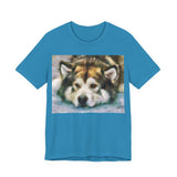 Alaskan Malamute 'Eyak; Unisex Jersey Short Sleeve Tee