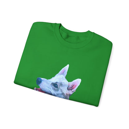 Norwegian Buhund Unisex 50/50 Crewneck Sweatshirt