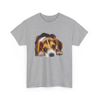 Beagle 'Daisy Mae' Unisex Heavy Cotton Tee