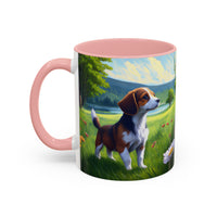 Drever Puppy - Ceramic Accent Coffee Mug  - 2 Sizes