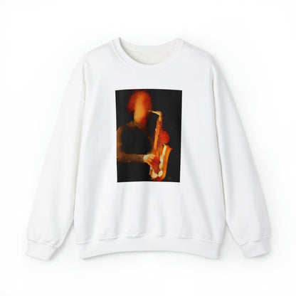 Saxophonist Unisex 50/50 Crewneck Sweatshirt