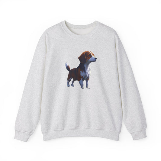 Drever Puppy 50/50 Crewneck Sweatshirt