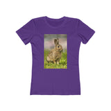 Rabbit 'Clover' - Women's Slim Fit Ringspun Cotton T-Shirt