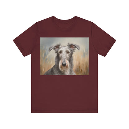 Scottish Deerhound Unisex Jersey Short Sleeve Tee