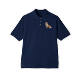 Norrbottenspets - Men's Piqué Polo Shirt