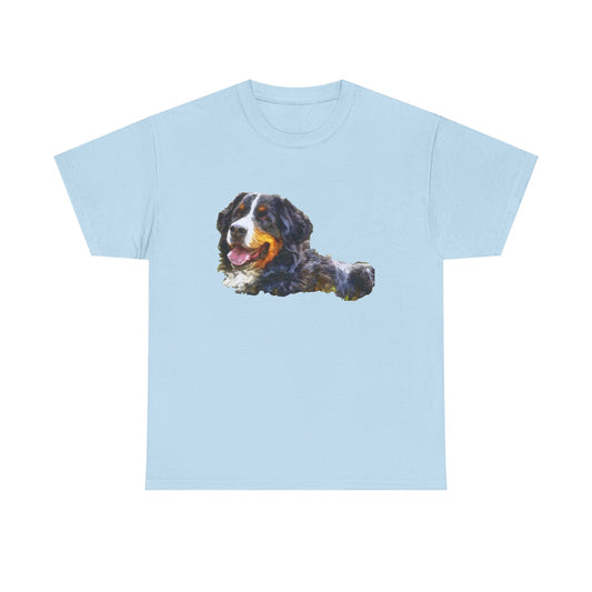 Bernese Mountain Dog Unisex Heavy Cotton Tee