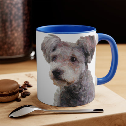 Hungarian Pumi Accent Coffee Mug, 11oz