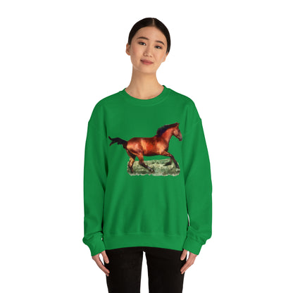 Horse 'Sam' Unisex 50/50 Crewneck Sweatshirt