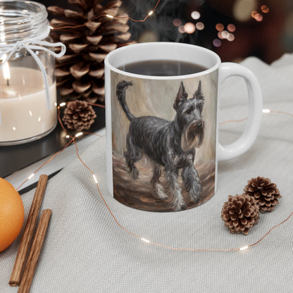 Cesky Terrier - Whimsical Ceramic Mug 11oz