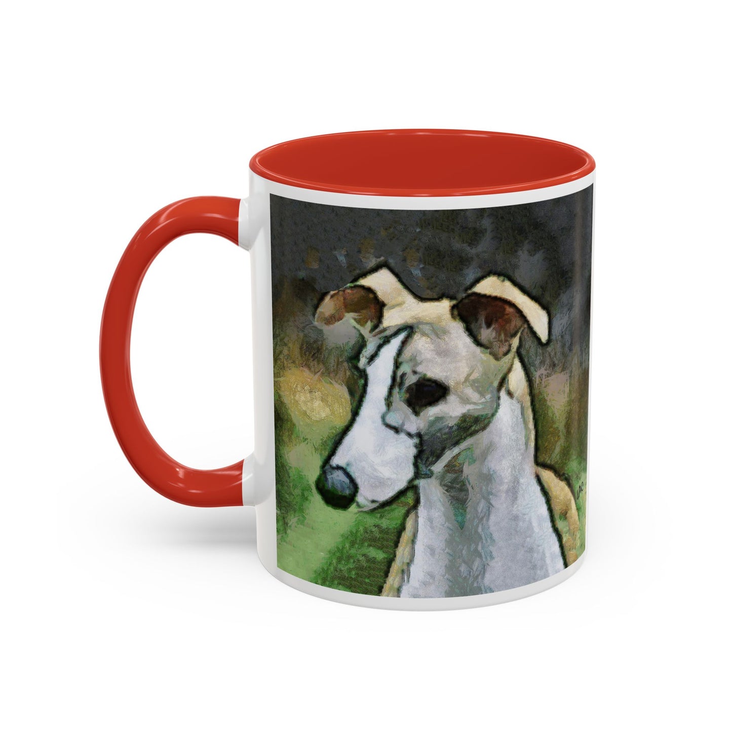 Whippet - Ceramic Accent Coffee Mug (11, 15oz)