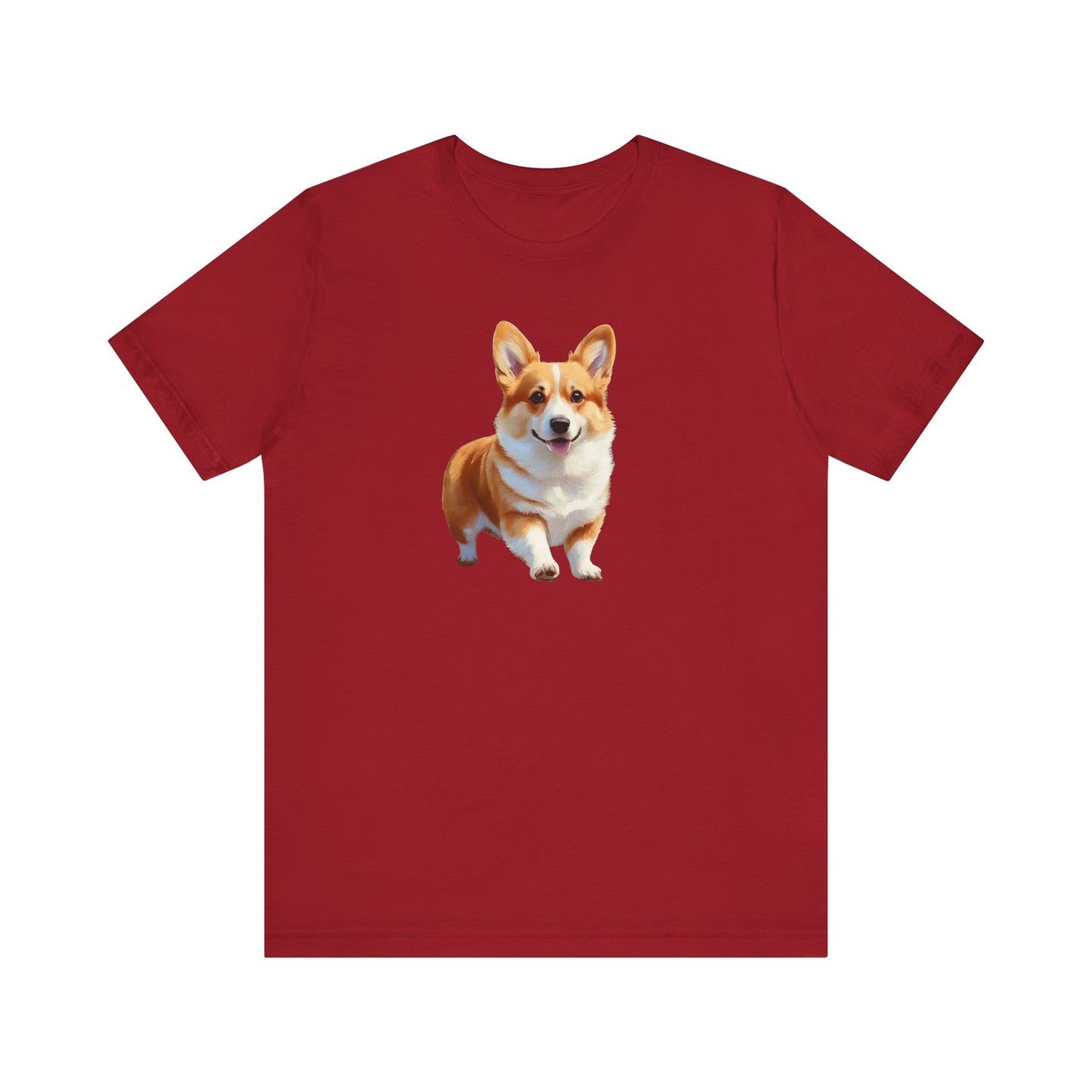 Welsh Corgi Puppy Unisex Jersey Short Sleeve Tee