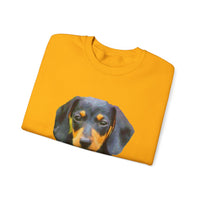 Dachshund 'Doxie #2' Unisex 50/50  Crewneck Sweatshirt