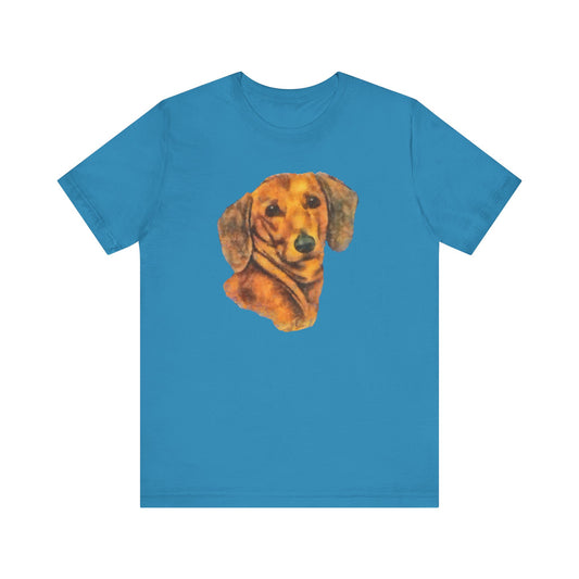 Dachshund 'Doxie 1' Unisex Jersey Short Sleeve Tee