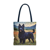 Croatian Sheepdog - Polyester Tote Bag (AOP)