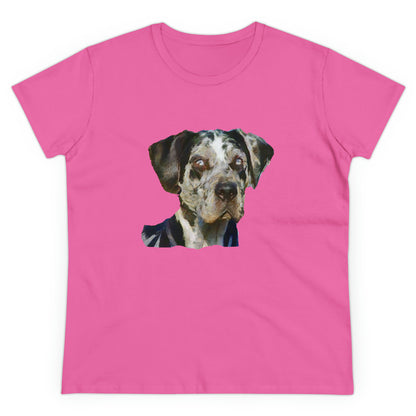 American Leopard Hound Women's Midweight Cotton Tee