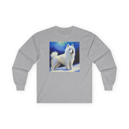 American Eskimo Dog Cotton Long Sleeve Tee