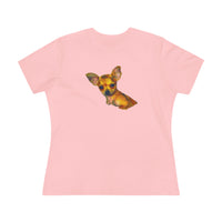 Chihuahua 'Belle' Women's Relaxed Fit Cotton Tee