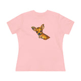 Chihuahua 'Belle' Women's Relaxed Fit Cotton Tee