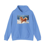 Finnish Spitz Unisex 50/50 Hooded Sweatshirt