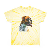 Boxer 'Cooper' Unisex Cotton Tie-Dye Tee - Cyclone Delight