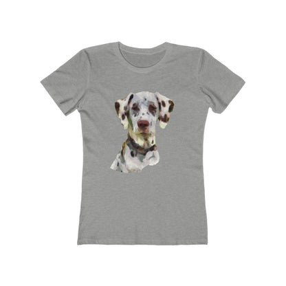 Dalmatian 'Impressionistic' Women's Slim Fit T-Shirt