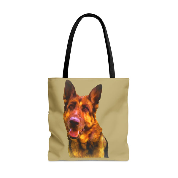 German Shepherd 'Bayli' Tote Bag