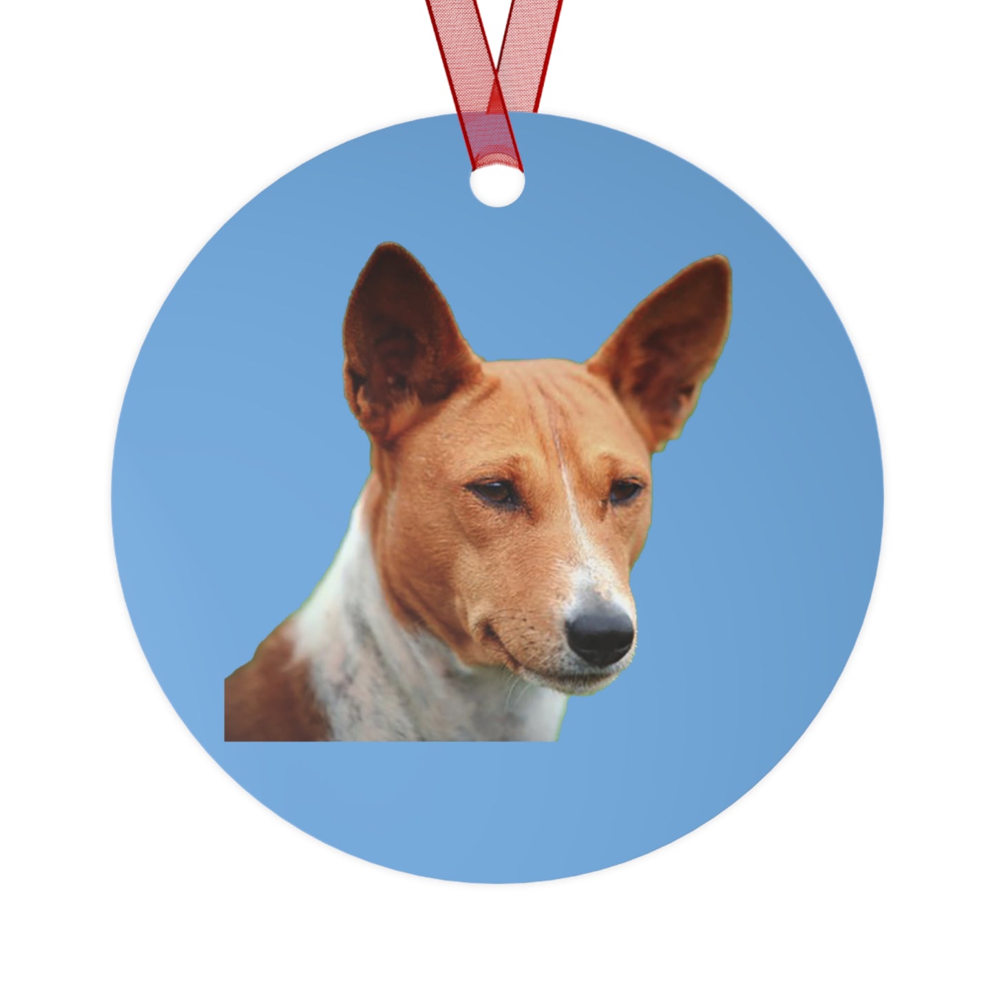 Basenji Metal Ornaments: A Whimsical Touch to Your Holiday Decor