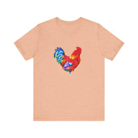 Rooster 'Craw' Unisex Jersey Short Sleeve Tee
