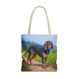 Transylvanian Scent Hound Polyester Tote Bag