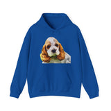 Cocker Spaniel 'Hogan' Unisex 50/50 Hooded Sweatshirt