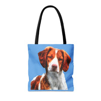 Brittany Spaniel 'Gunner' Tote Bag