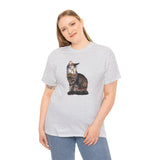 Cats 'Teris of Tinos' Unisex Heavy Cotton Tee