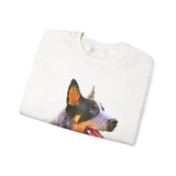 Blue Heeler - Australian Cattle Dog 'Percy' Unisex Crewneck Sweatshirt