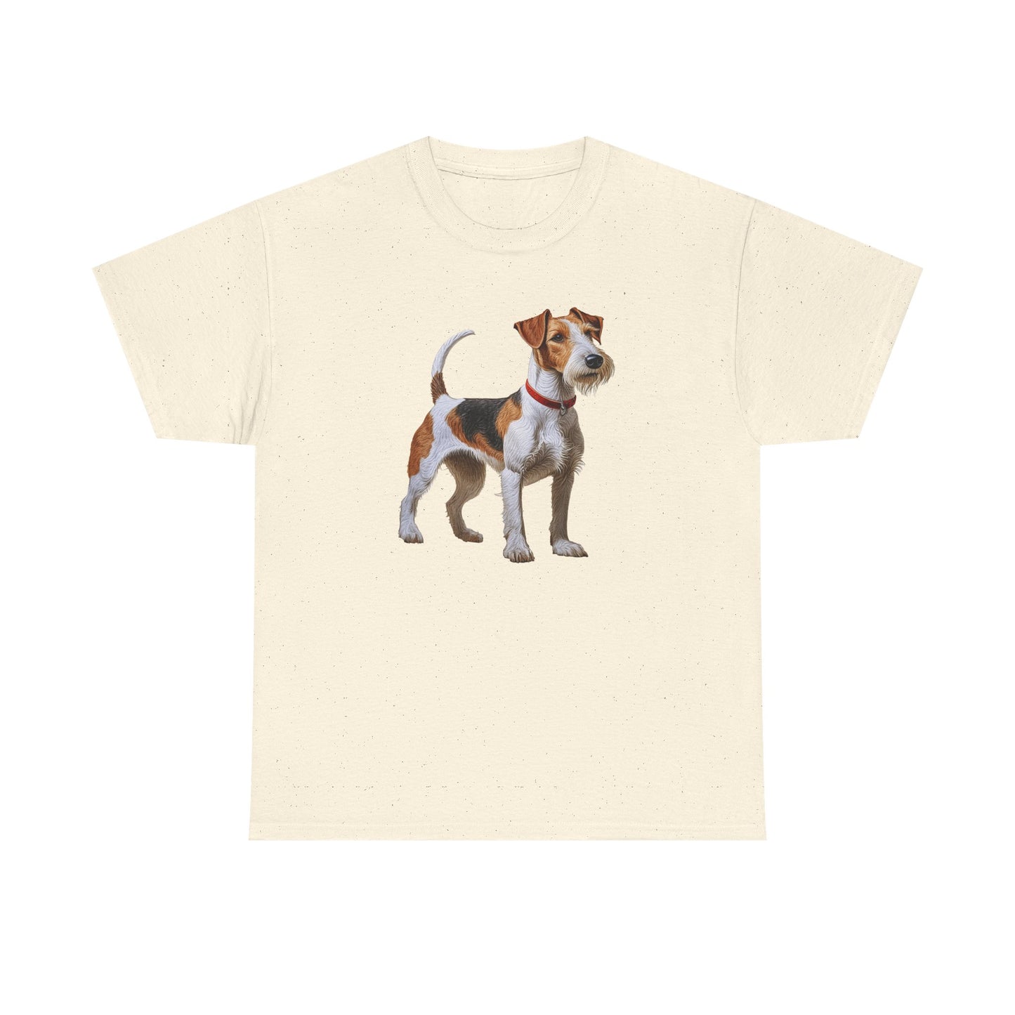 Wire Fox Terrier Unisex Heavy Cotton Tee