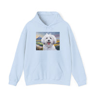 Coton de Tulear  --  Unisex 50/50  Hooded Sweatshirt