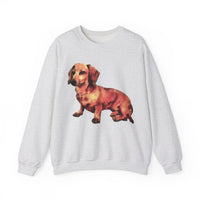 Dachshund 'Simone' Unisex 50/50 Crewneck Sweatshirt