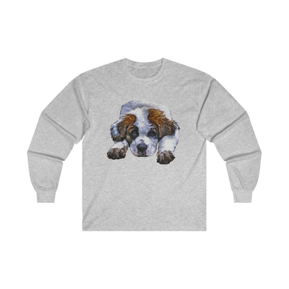 St. Bernard 'Son'Tuc' Unisex Cotton Long Sleeve Tee