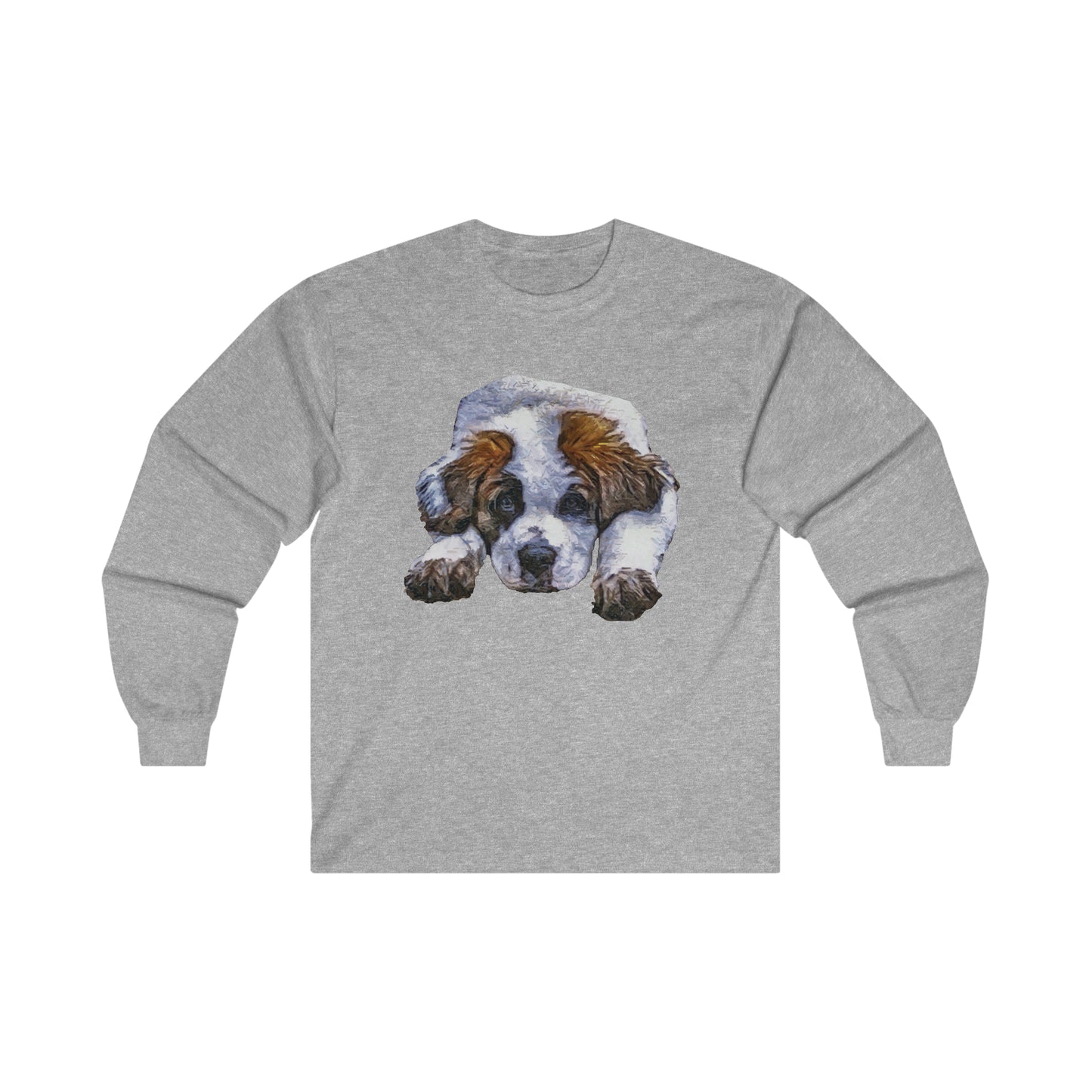 St. Bernard 'Son'Tuc' Unisex Cotton Long Sleeve Tee