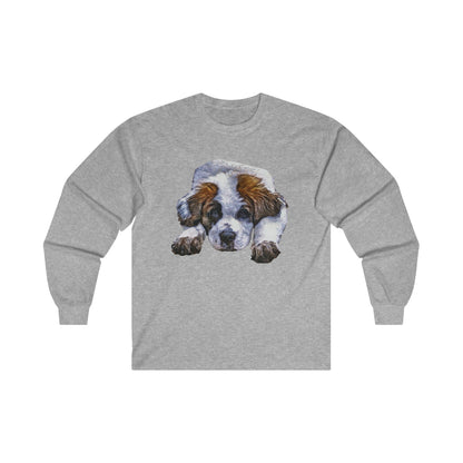 St. Bernard 'Son'Tuc' Unisex Cotton Long Sleeve Tee