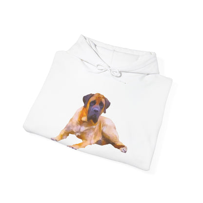 Mastiff 'Muary' Unisex 50/50 Hooded Sweatshirt